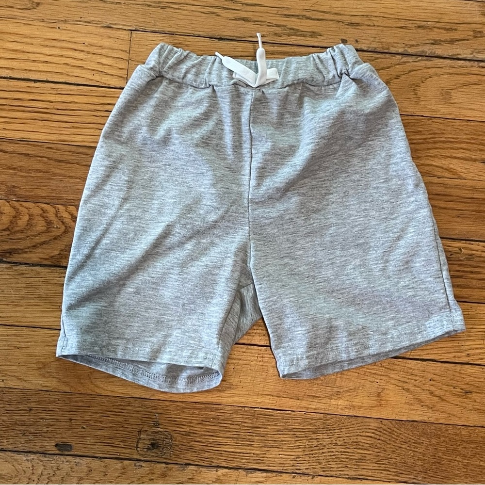 SHEIN Gray Athletic Shorts with Elastic Waistband - Picture 1 of 4